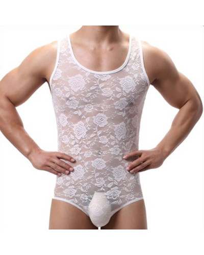 Combi Dentelle TEDDY Blanc 