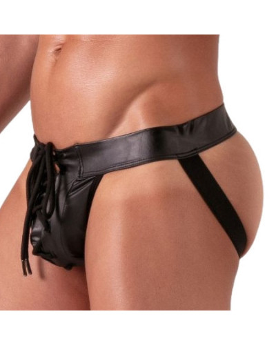Jockstrap avec lacets Bondage Noir 