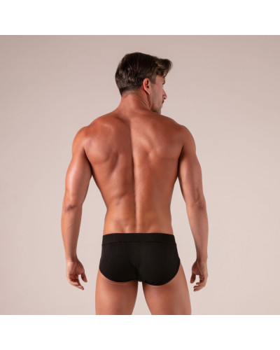 Slip avec lacets Laced Noir 