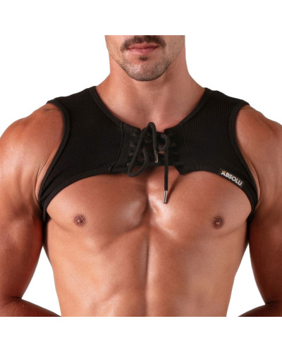Harnais avec lacets Laced Noir 