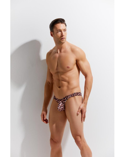 Mini String Léopard homme 