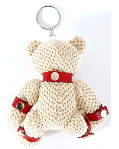 Porte-Clés ourson Teddybear Fetish Rouge 