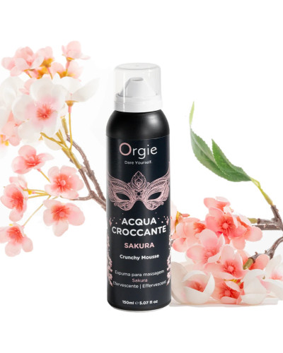 Mousse de massage Sakura Acqua croccante 150ml 