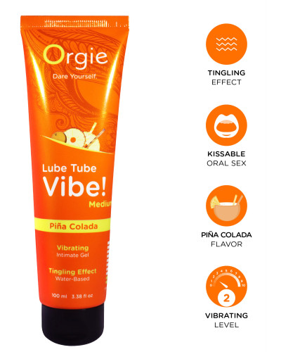 Lubrifiant eau Vibe! Médium Piña Colada 100ml 
