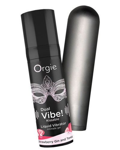 Coffret Bullet vibrant + Gel stimulant Dual vibe! bullet 