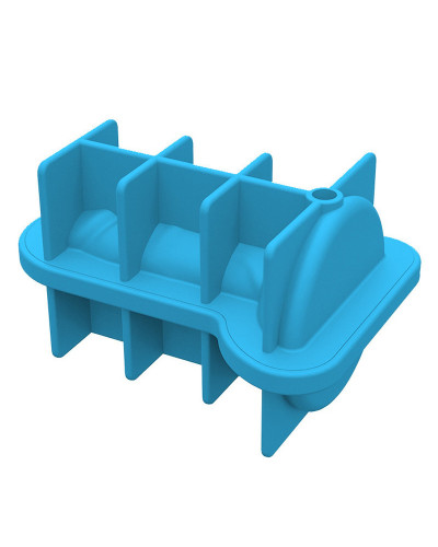 Moule à glaçon pénis Blue ice S 8cm 