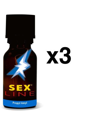 SEX LINE Propyle-Amyle 15ml x3 
