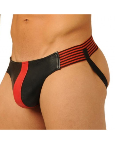 Jockstrap Fist Leather Rouge  Couleur principale:Rouge