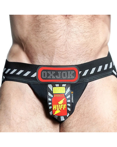Jockstrap Oxjok Popperjock Noir  Couleur principale:Noir