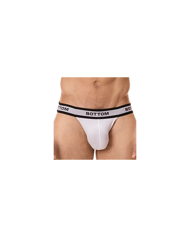 Jockstrap Bottom Blanc  Couleur principale:Blanc