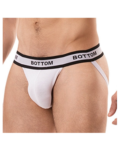 Jockstrap Bottom Blanc  Couleur principale:Blanc
