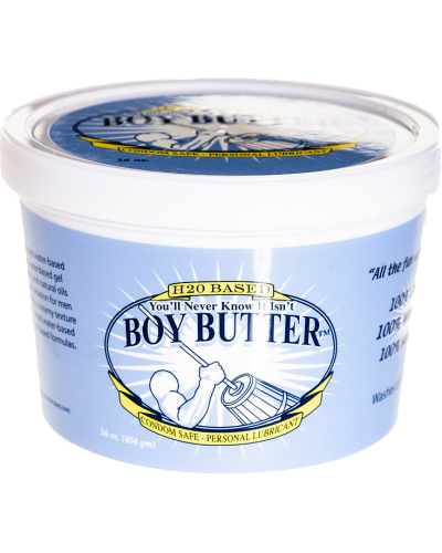 Crème lubrifiante Boy Butter H2O 480mL 
