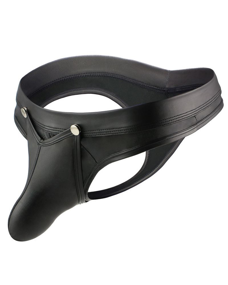 String Push Dick Noir  Couleur principale:Noir