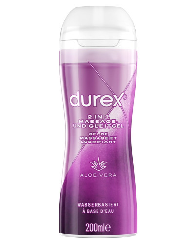 Lubrifiant Durex Play Massage 2 en 1 200mL 