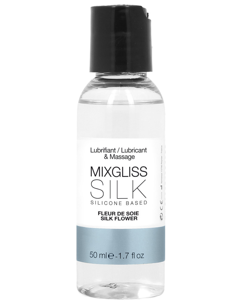 Lubrifiant silicone MixGliss Silk - Fleur de soie 50ml 