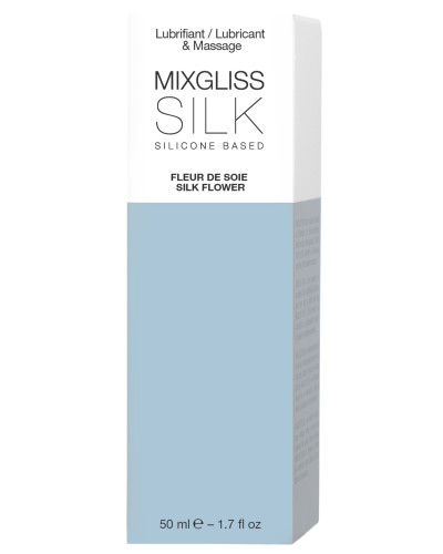 Lubrifiant silicone MixGliss Silk - Fleur de soie 50ml 