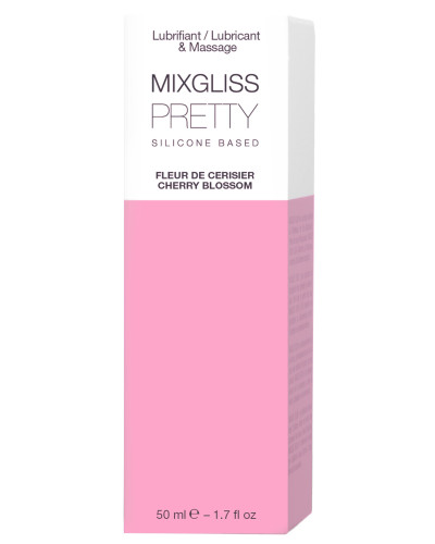 Lubrifiant silicone MixGliss Pretty - Fleur de cerisier 50ml 