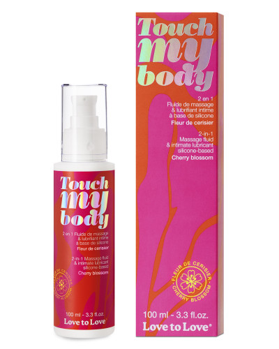 Lubrifiant Silicone TOUCH MY BODY Fleur de Cerisier 100ml 