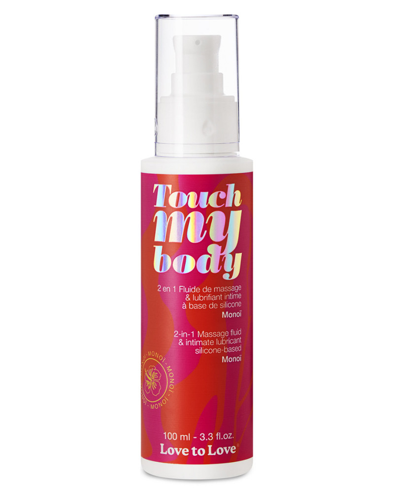 Lubrifiant Silicone Touche My Body Monoï 100ml 