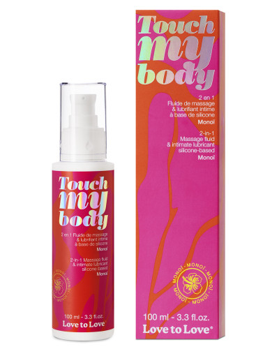 Lubrifiant Silicone Touche My Body Monoï 100ml 