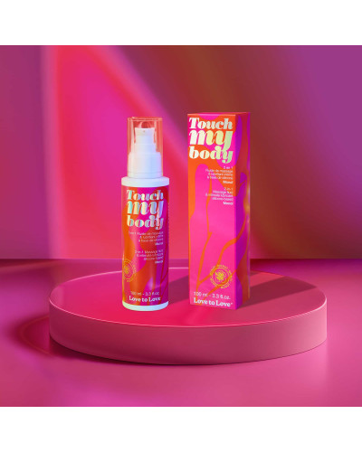 Lubrifiant Silicone Touche My Body Monoï 100ml 