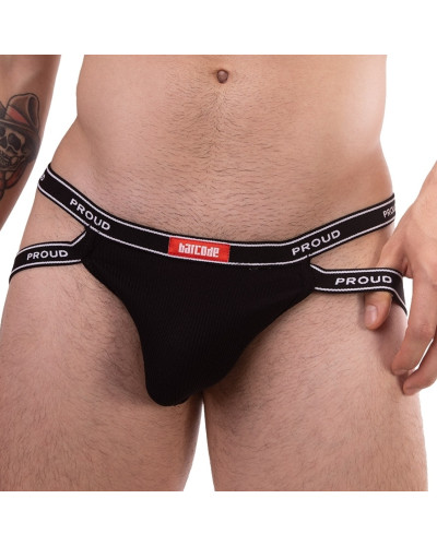 Rib Jock Proud Boy Noir  Couleur principale:Noir